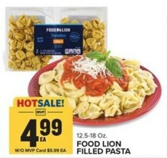 Food Lion 12.5-18 Oz. FOOD LION FILLED PASTA offer