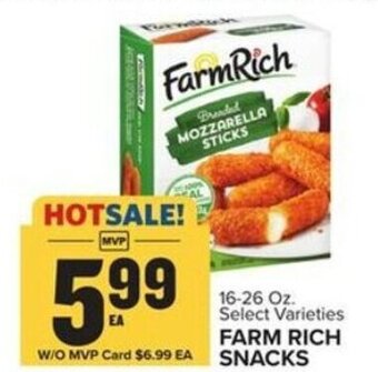 Food Lion 16-26 Oz. Select Varieties FARM RICH SNACKS offer