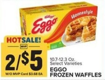 Food Lion 10.7-12.3 Oz. Select Varieties EGGO FROZEN WAFFLES offer