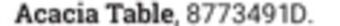 Ace Hardware Acacia table offer
