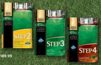 Ace Hardware Scotts step® 2, 3 & 4 lawn food offer