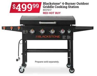 Ace Hardware Blackstone 4-burner outdoor griddle cooking station offer