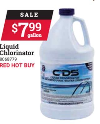 Ace Hardware Liquid chlorinator offer