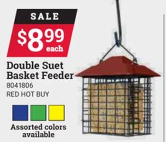 Ace Hardware Double suet basket feeder offer