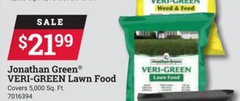 Ace Hardware Jonathan green veri-green lawn food offer