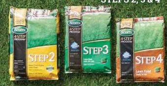Ace Hardware Scotts® step® 2, 3 & 4 lawn food offer