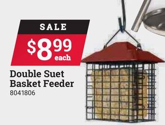 Ace Hardware Double suet basket feeder offer