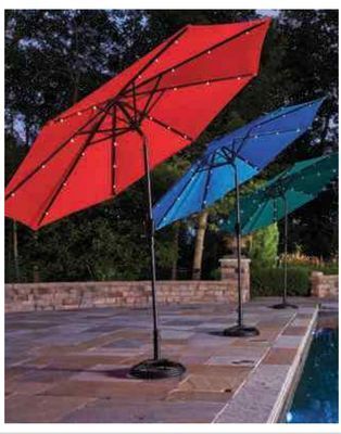 Ace Hardware 9' solar led umbrella offer