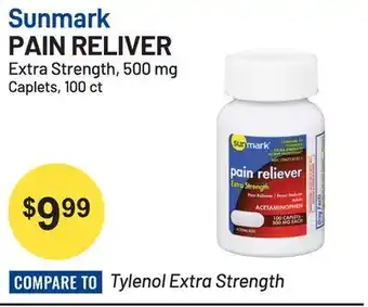 Health Mart Sunmark pain reliver offer