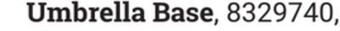 Ace Hardware Living accents umbrella base offer