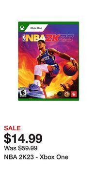 Game Stop Nba 2k23 - xbox one offer