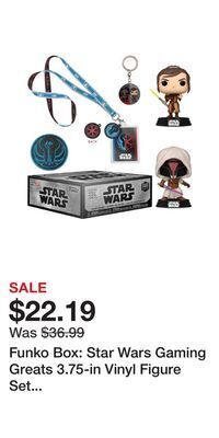 Game Stop Funko box: star wars gaming greats 3.75-in vinyl figure set gamestop exclusive offer