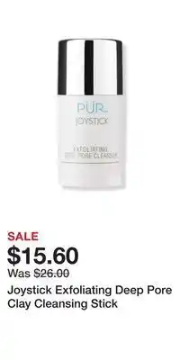 Ulta Beauty Joystick exfoliating deep pore clay cleansing stick offer