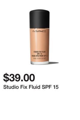Belk Studio fix fluid spf 15 offer