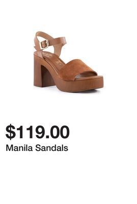 Belk Manila sandals offer