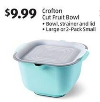 Aldi Crofton Cut Fruit Bowl offer