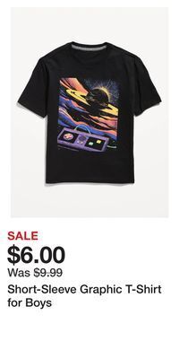 Old Navy Short-sleeve graphic t-shirt for boys offer