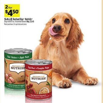 Dollar General Rachael ray® nutrish® dog food offer