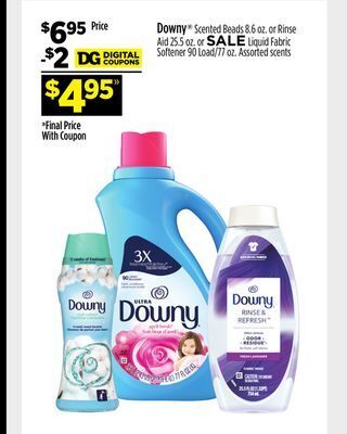 Dollar General Downy® offer
