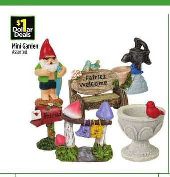 Dollar General Mini garden offer