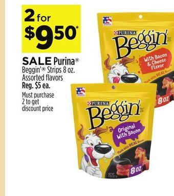 Dollar General Purina® beggin' strips offer