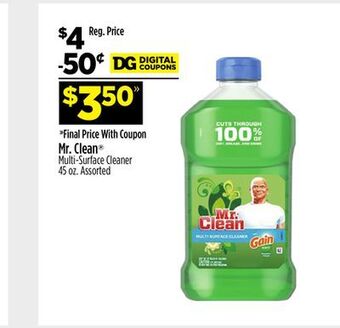Dollar General Mr. clean® offer