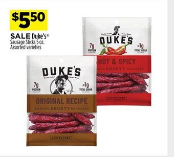 Dollar General Duke's® sausage sticks offer