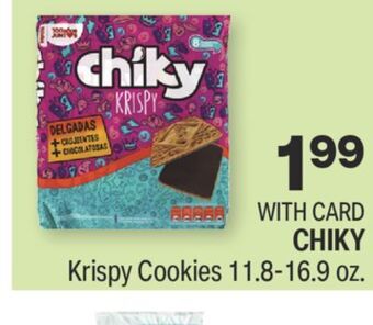 CVS Chiky krispy cookies 11.8-16.9 oz. offer