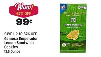 Grocery Outlet Lemon sandwich cookies offer