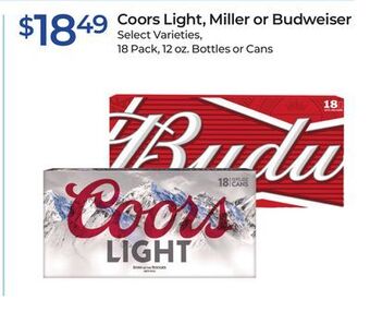 Rite Aid Coors light, miller or budweiser offer
