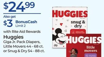Rite Aid Huggies offer