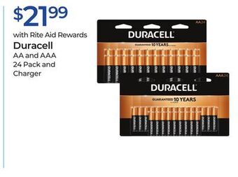 Rite Aid Duracell offer