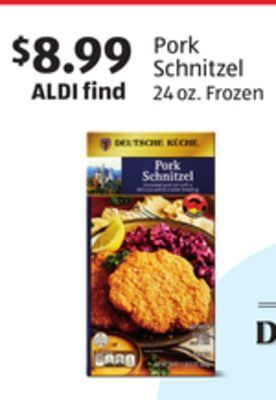 Aldi Pork schnitzel offer