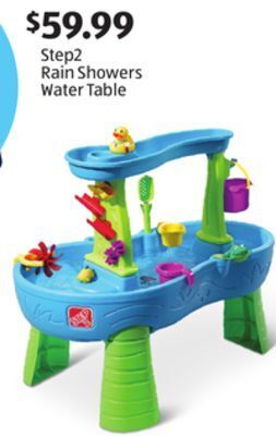 Aldi Step2 rain showers water table offer