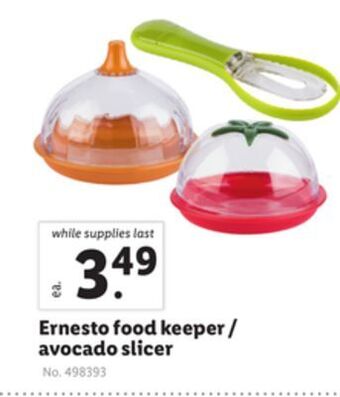 Lidl Ernesto food keeper/avocado slicer offer