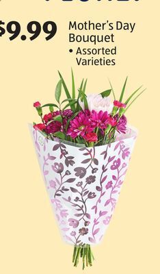Aldi Mother's day bouquet offer