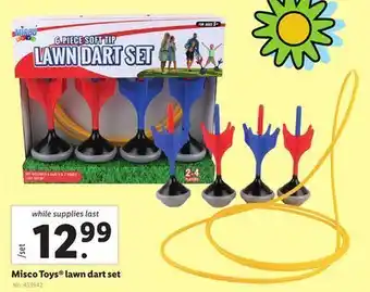 Lidl Misco toys® lawn dart set offer