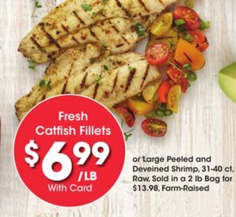 Kroger Fresh catfish fillets offer