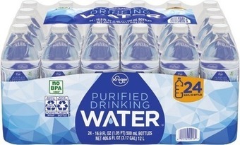 Kroger Kroger purified water offer