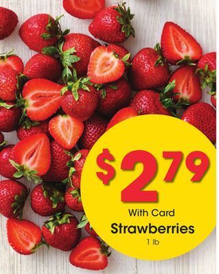 Kroger Strawberries offer