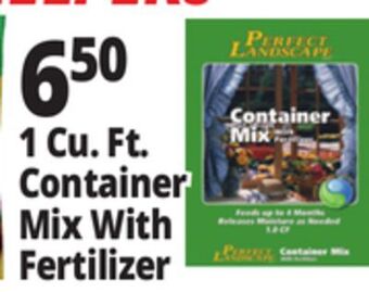 Ocean State Job Lot Container mix with fertilizer, 1 cu ft offer