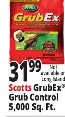 Ocean State Job Lot Scotts grubex 14.35 lb season long grub killer offer
