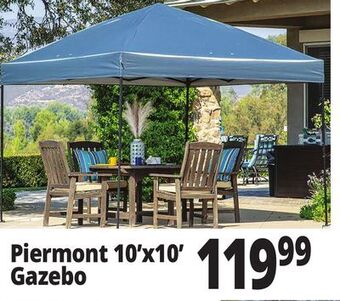 Ocean State Job Lot Piermont 10'x10' one touch instant gazebo offer