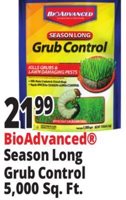 Ocean State Job Lot Bioadvanced season-long grub control, 5,000 sqft, 10 lbs offer
