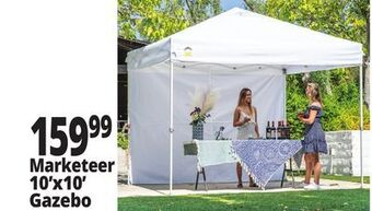 Ocean State Job Lot Marketeer 10'x10' one-touch pop-up gazebo offer