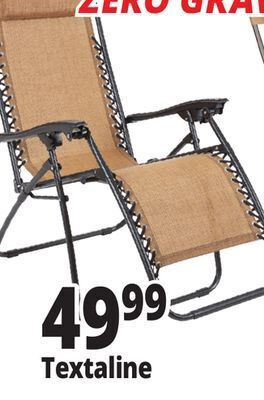 Ocean State Job Lot Reclining zero gravity chair offer