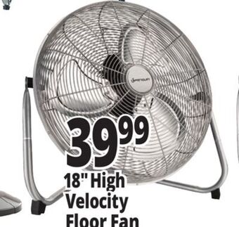 Ocean State Job Lot 18 high velocity floor fan offer