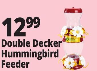 Ocean State Job Lot Perky-pet double decker hummingbird feeder offer