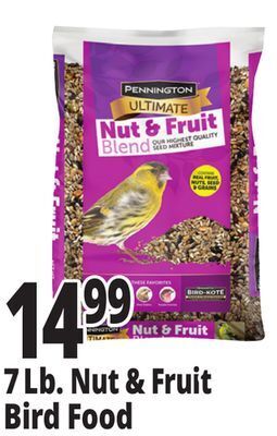 Ocean State Job Lot Pennington ultimate nut & fruit blend wild bird seed, 7 lbs offer