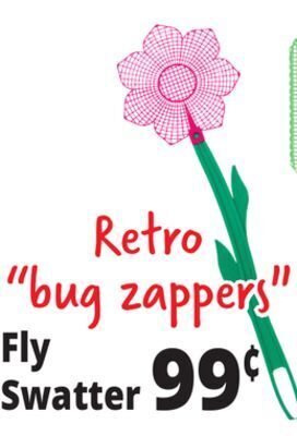 Ocean State Job Lot Flower fly swatter offer